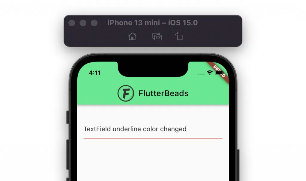 change textfield background color in flutter