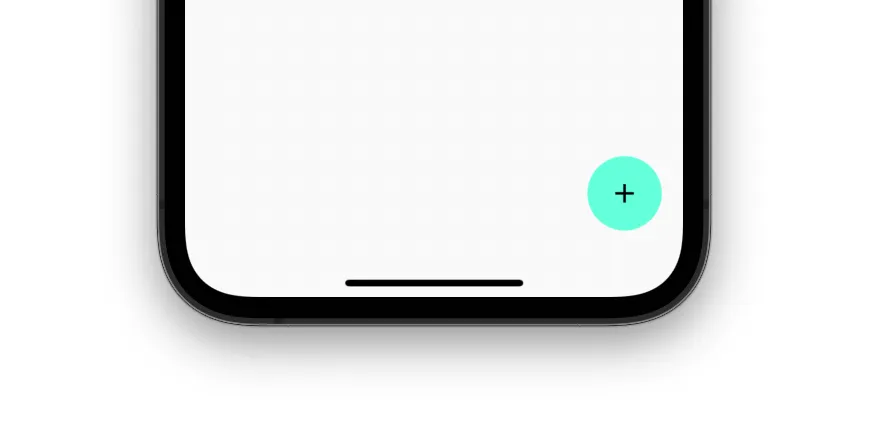 change floating action button color